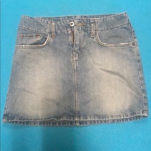 Lucky Brand Jean mini skirt